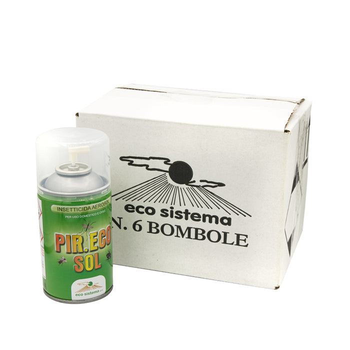 Pir.Eco Sol. 250ml spray insecticide with dispenser