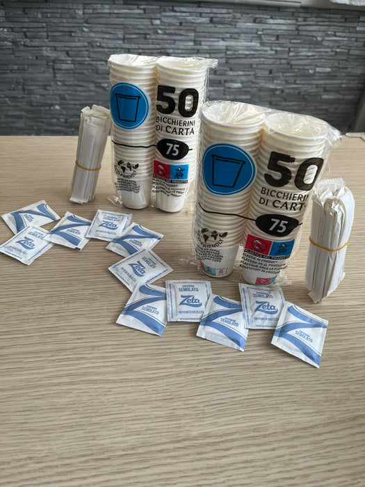 Kit da 300 accessori per caffè