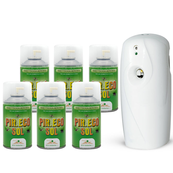 Pir.Eco Sol. 250ml spray insecticide with dispenser