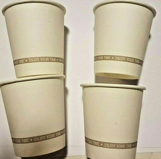 Biodegradable cardboard/PE cup 240ml