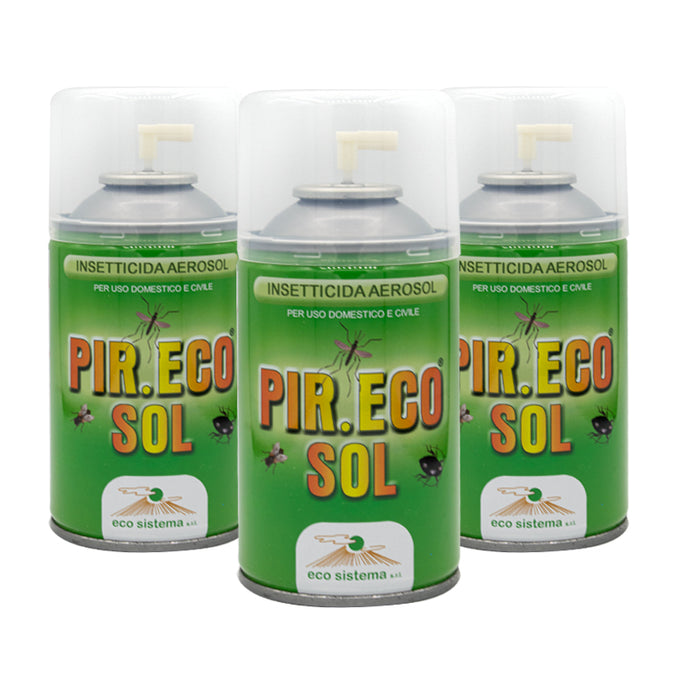 Pir.Eco Sol insecticide. 250ml spray can