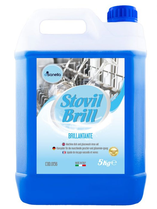 Stovil Brill dishwashing rinse aid - 5kg can