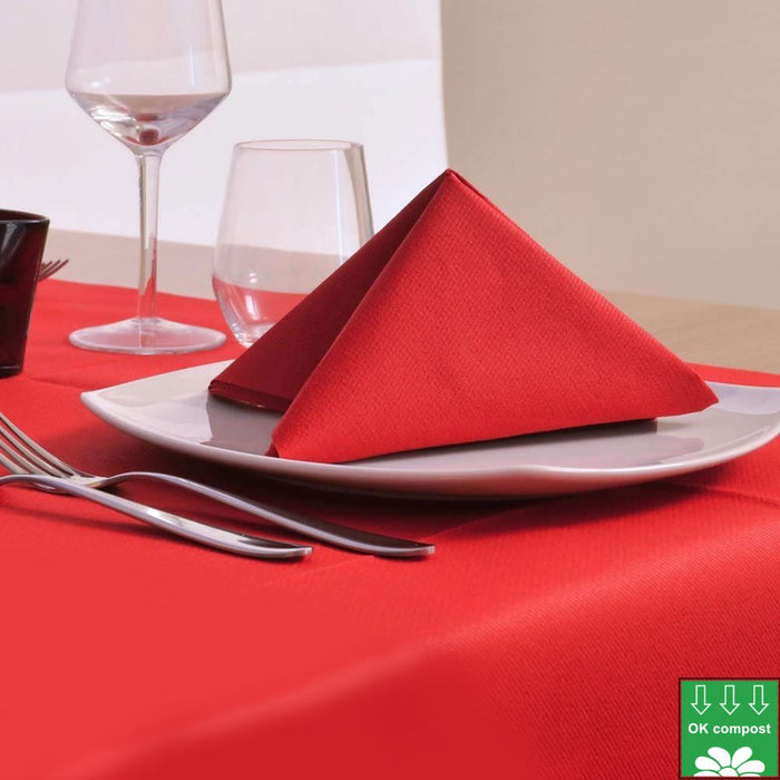 Tablecloths + napkins kit for 1200 place settings