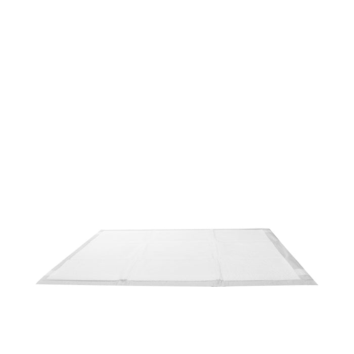 50 hygienic mats for pets available in boxes of 5 packs of 10 pieces and measuring 60x90 cm 